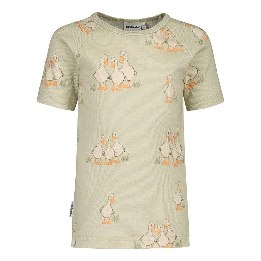 Tiny Farmers -Rib T-Paita | Milky Pear - 110/116
