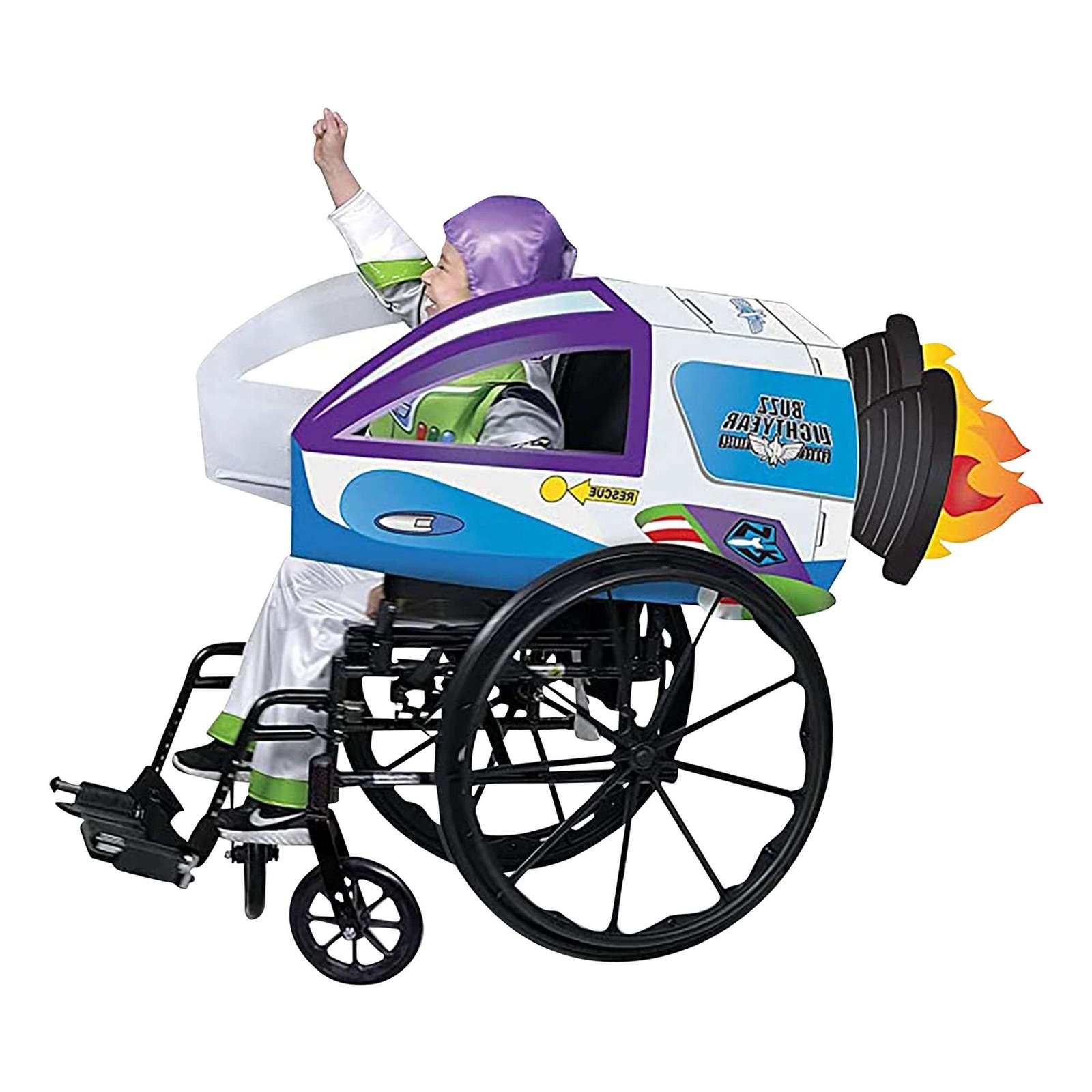 Toy Story Buzz Lightyear Pyörätuolipuku - One size