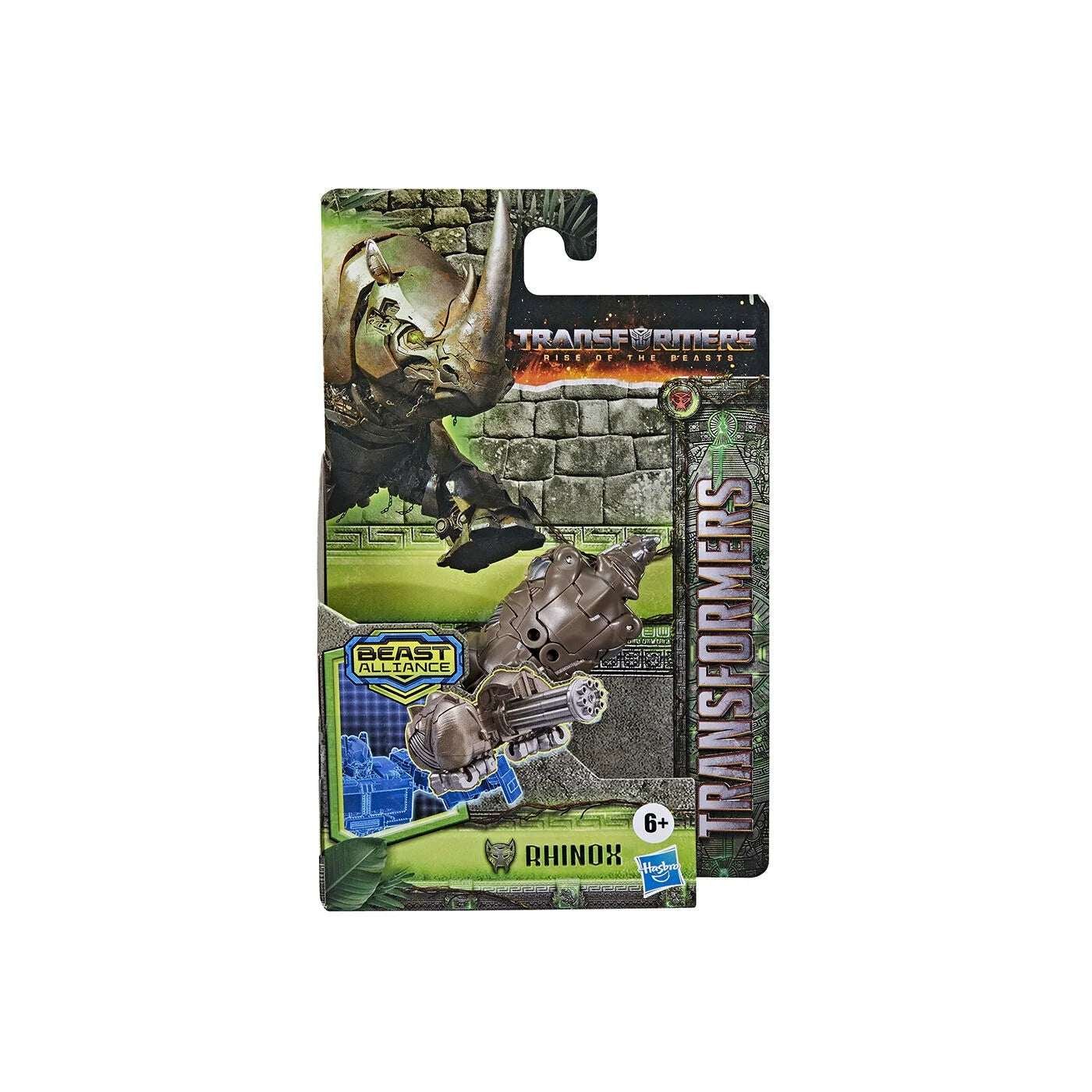 Transformers Rise Of The Beasts Muuntautuva Hahmo 7,5cm Rhinox