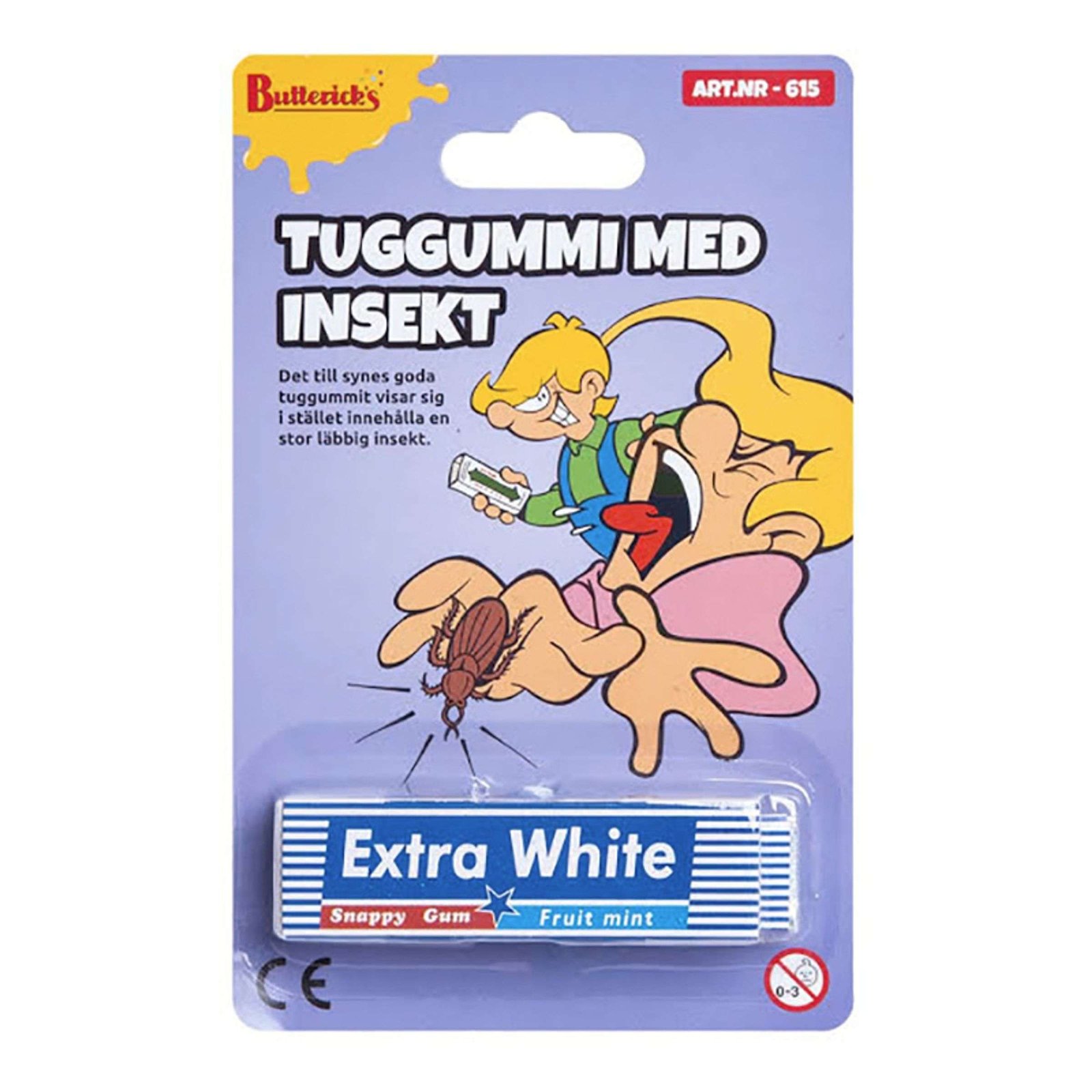 Purukumi Hyönteisellä Pilailutarvike