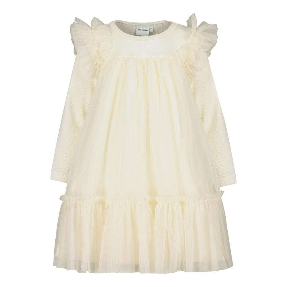 Tulle Dress -Tyllimekko | Vanilla - 110/116
