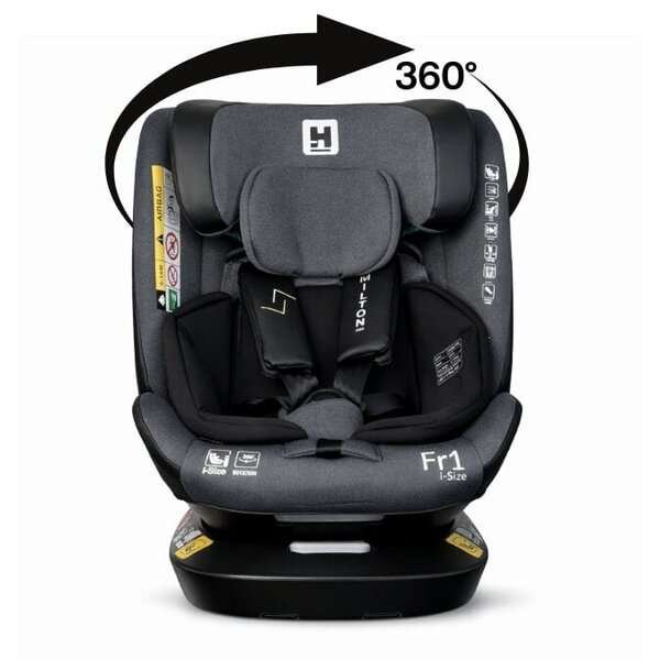 Turvaistuin HAMILTON 360º FR01 i-size 0-36 kg Dark gray