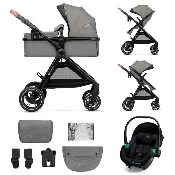 Kinderkraft Esme 3in1 yleisrattaat, Moonlight Grey