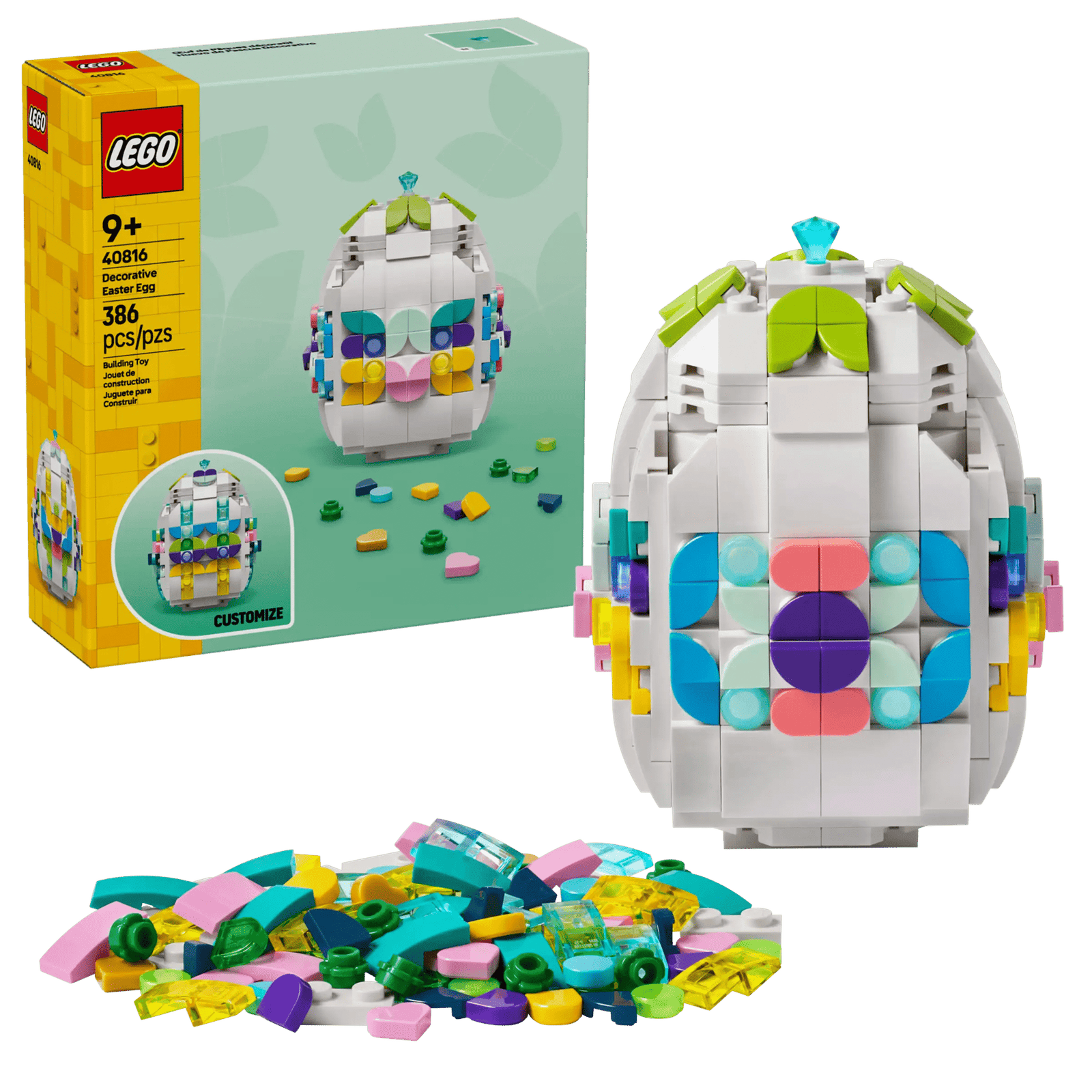 LEGO 40816 Koristeellinen Pääsiäismuna