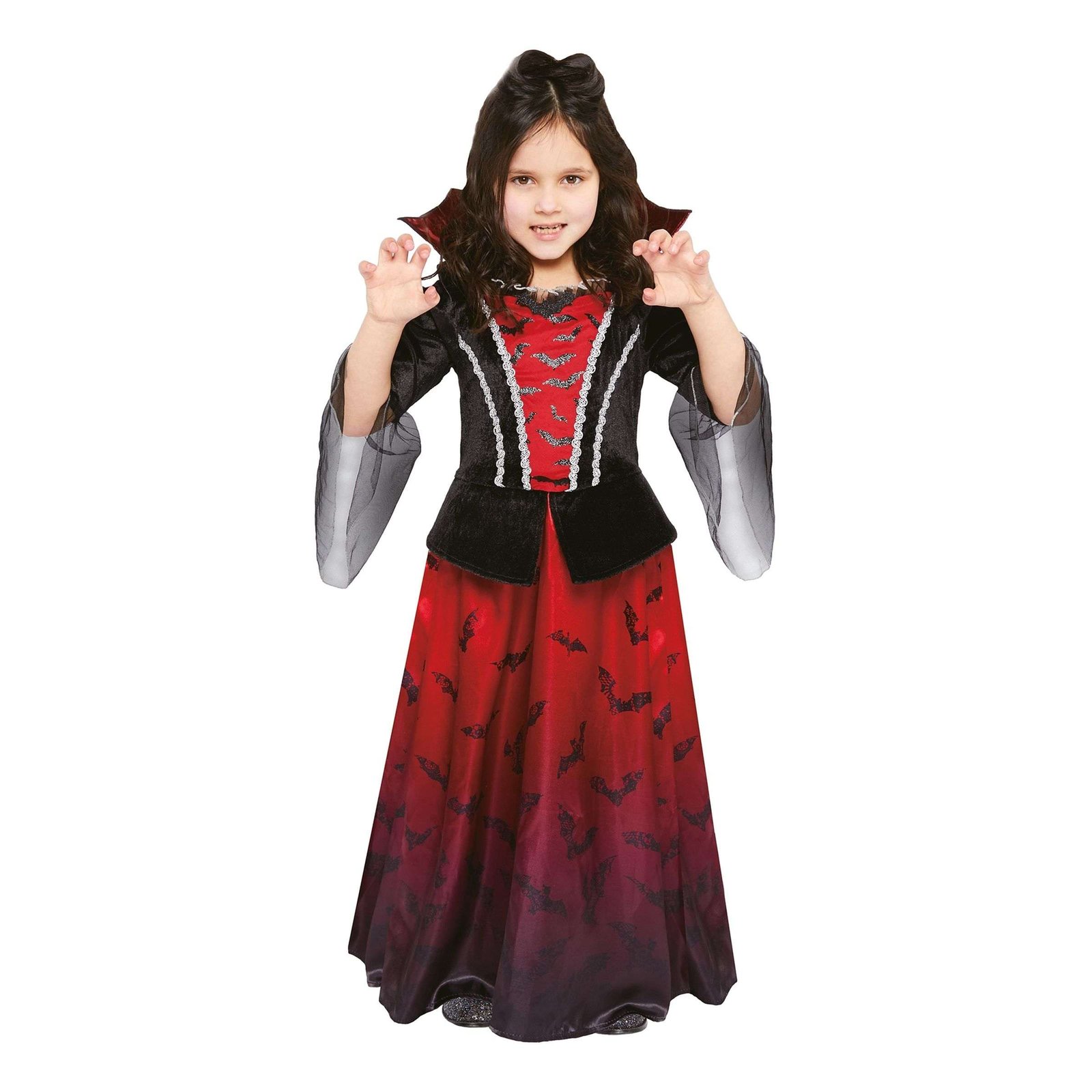 Vampyyrimekko Lasten Naamiaisasu - Large