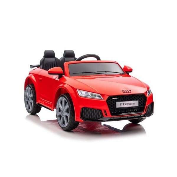 Audi TTRS yksittäinen sähköauto lapsille, punainen