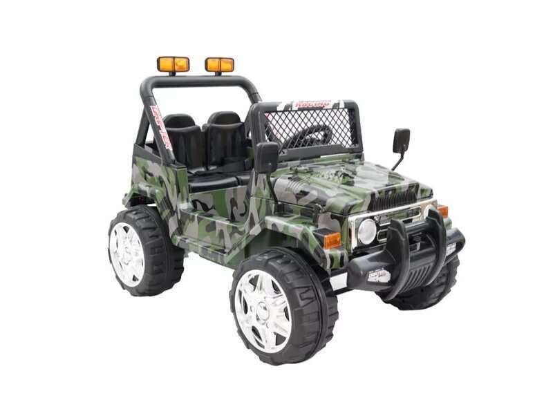 Hecht 56187 sähkökäyttöinen yksipaikkainen auto, vihreä