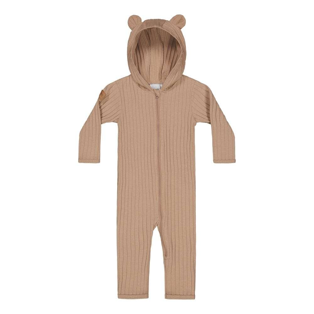Wide Rib Bear Playsuit -Haalari | Nougat - 50/56