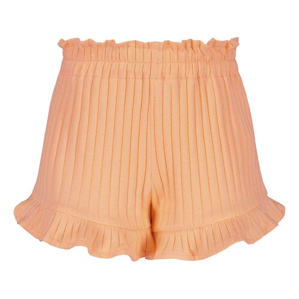 Wide Rib -Frilla Shortsit | Peachy - 110/116