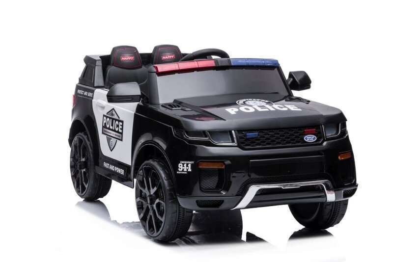 Yksipaikkainen poliisin sähköauto BBH-021, musta