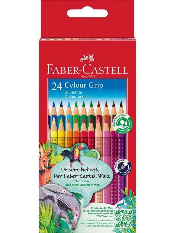Faber-Castell 24 Väri Grip 2001 pencils
