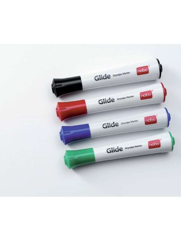 Nobo Valkotaulukynät Glide 4 laj.