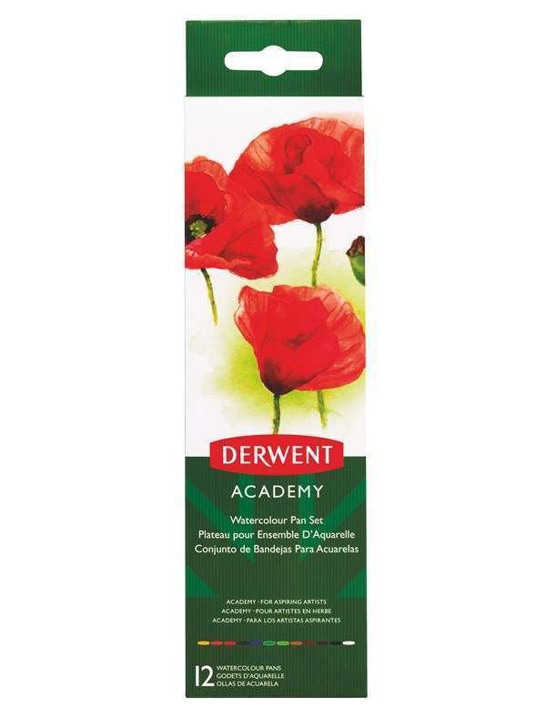 Derwent Vesiväri (12 pannua)