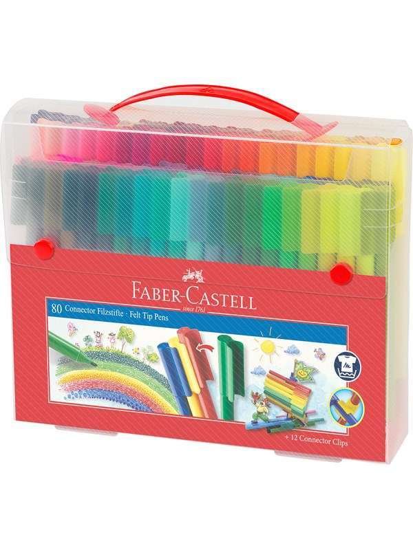 Faber-Castell - Connector Pens Carry case 80