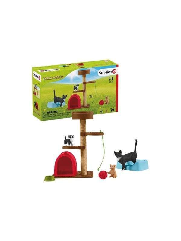 Schleich Leikkihetki söpöjen kissojen kanssa
