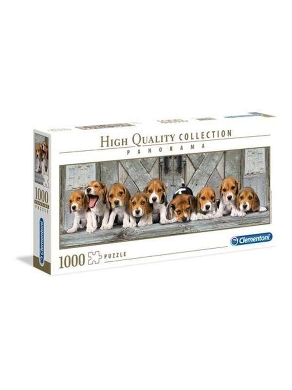 Clementoni 1000 pcs. High Quality Collection Panorama BEAGLES Lattia