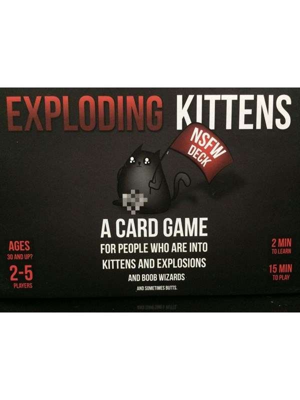 Exploding Kittens NSFW-painos.