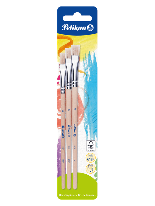 Pelikan Bristle brushes S613F/8/10/12 B