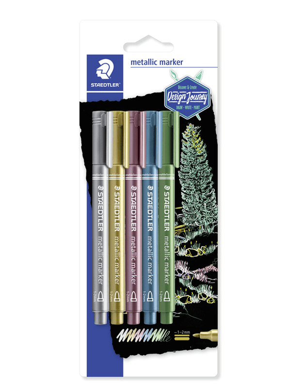 Staedtler Merkitsemiskynät metallinhohtoiset 5 kpl BC