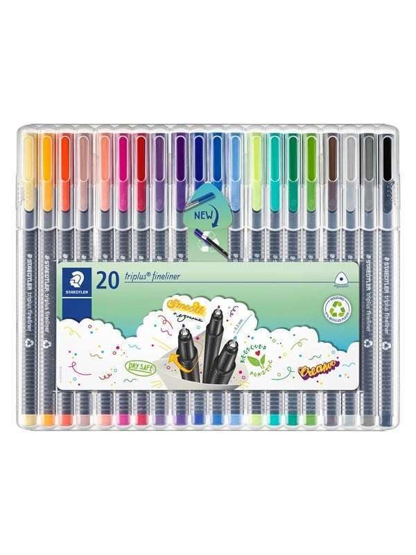 Staedtler Fineliner triplus 20 kpl laatikko