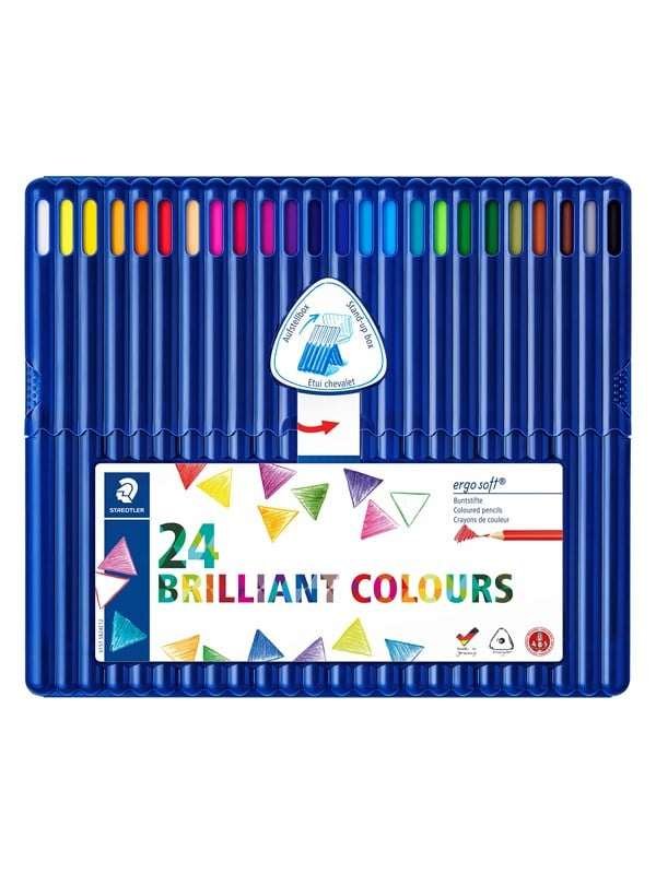 Staedtler Värikynät, Col. pencil ergosoft 24 kpl FSC 100%