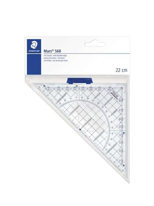 Staedtler Geometry set square 22cm with grip