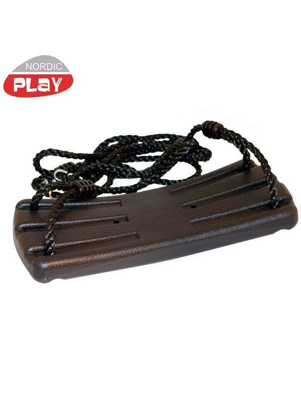 Nordic Play Keinuistuin, musta, musta köysi