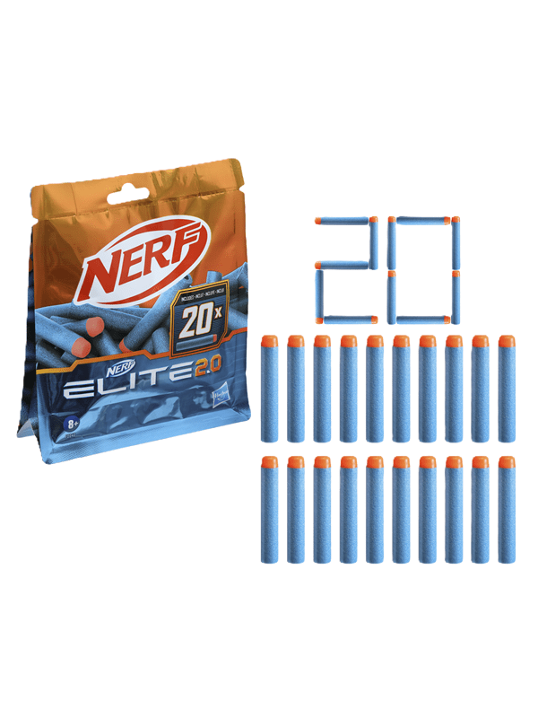 NERF Nerf Elite 2.0, 20 nuolen täyttöpakkaus