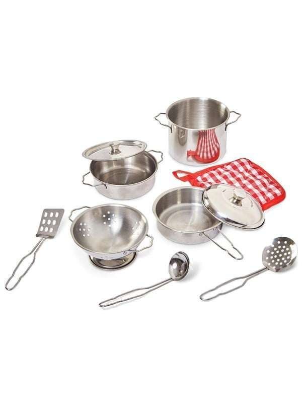 Junior Home JH My Pots & Pans -keittiötarvikesetti leikkeihin