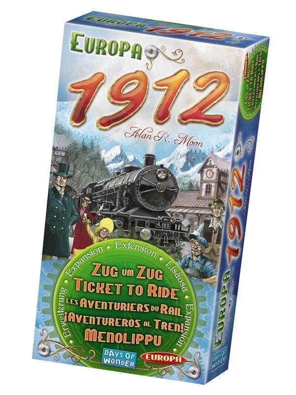 Ticket to Ride Ticket To Ride Europa 1912 (Nordic/DE/UK) - Menolippu-lautapelin lisäosa