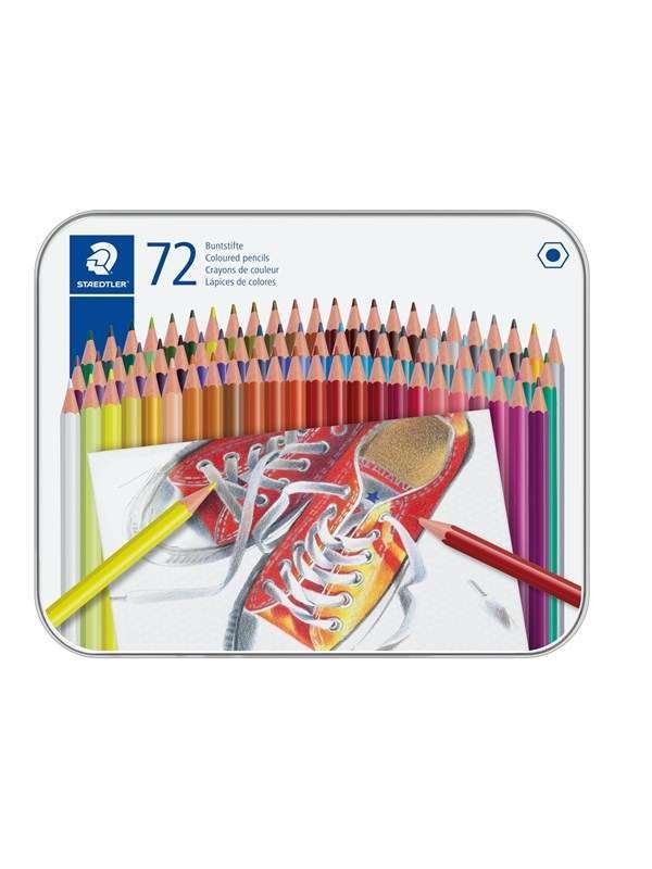 Staedtler Värikynä kuusikulmainen 72 kpl.