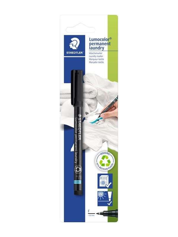 Staedtler Laundry marker Lumocolor F Musta