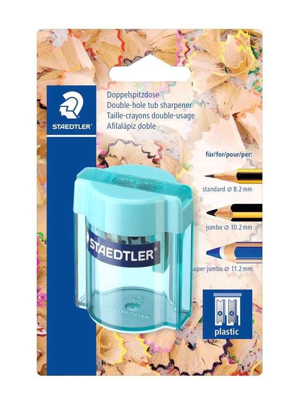 Staedtler Kaksireikäinen kynän teroitin pyöreä.