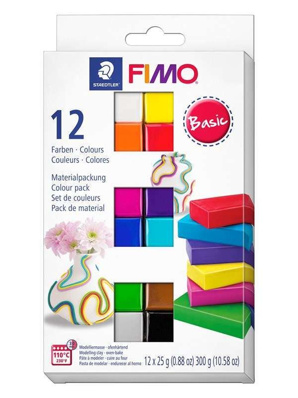 Staedtler Set Mod. clay FIMO soft MP BaC