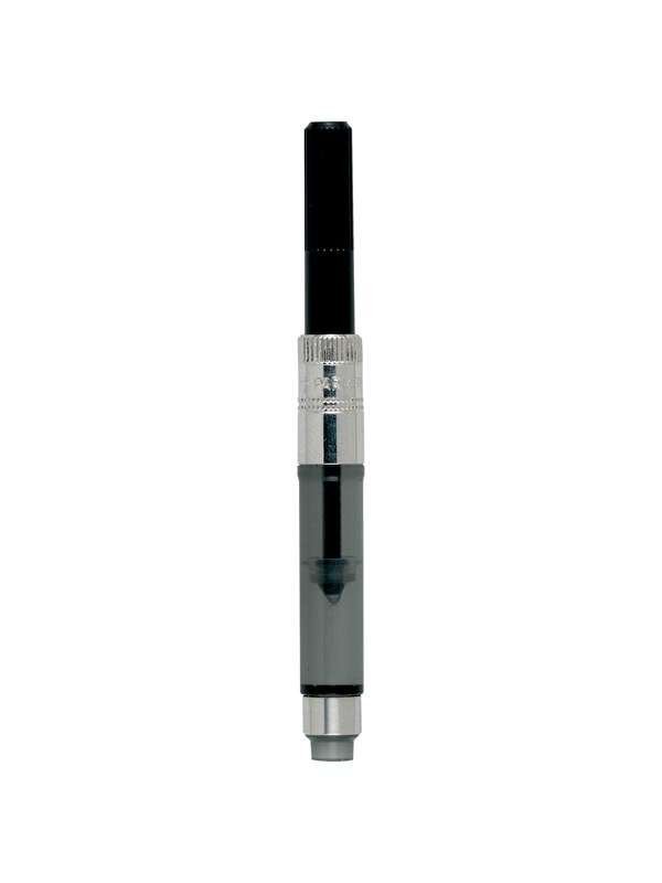 Parker Deluxe Fountain Pen Ink Piston Converter | Chrome Trim