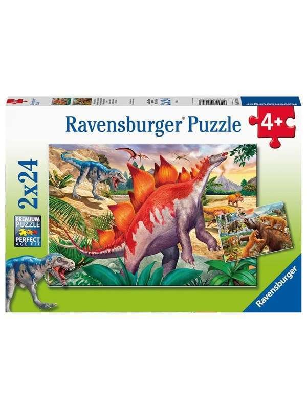 Ravensburger Jura-aikainen villieläinlaji 2x24p