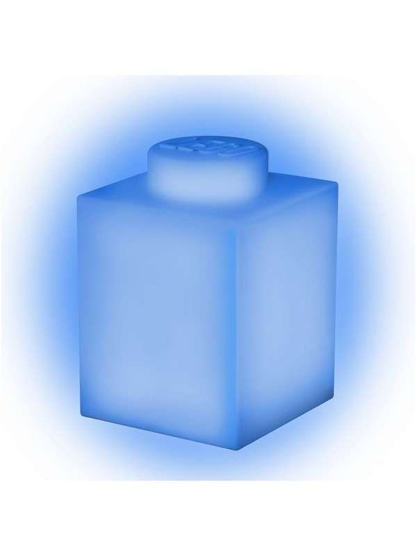 Euromic LEGO Classic Silicone Brick 1000% night light with LEDlite- Sininen