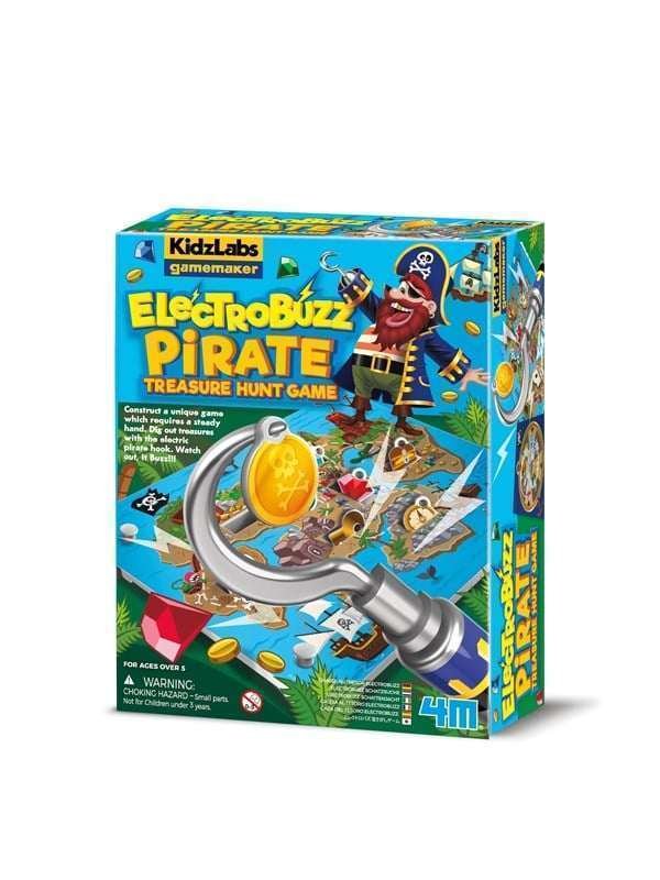 4M KidzLabs Pelinvalmistaja / ElectroBuzz Merirosvon aarteenmetsästys