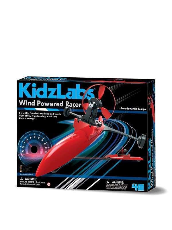 4M KidzLabs / Tuulivoimalla toimiva kilpa-auto