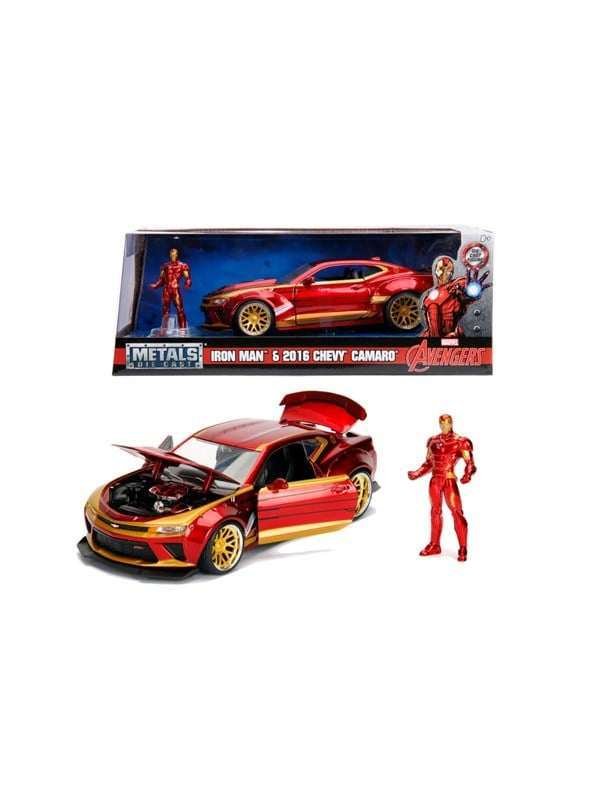 Jada Toys Jada Marvel Iron Man 2016 Chevy Camaro SS mittakaavassa 1:24