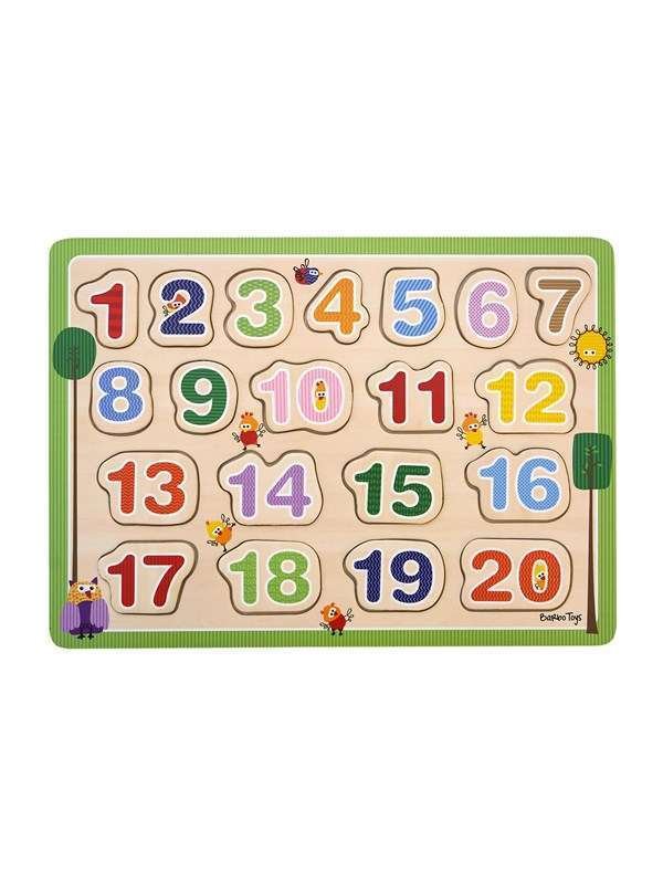 Barbo Toys Hullut ihmeet - 123 palapeli