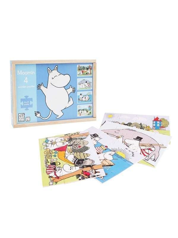 Barbo Toys Muumi - 4 puista palapeliä - Tammy