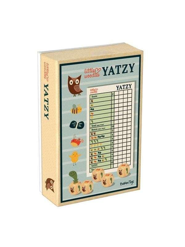 Barbo Toys Pienet puupalikat - Yatzy