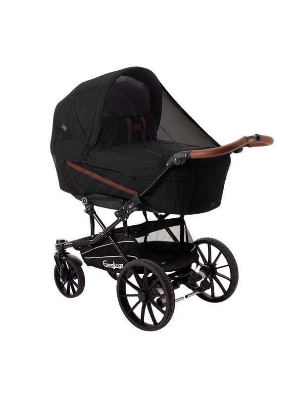 BabyDan Deluxe Mosquito Net for Pram Black