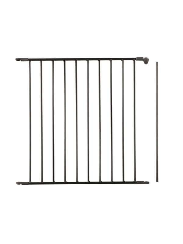 BabyDan Extension Flex & OLAF Safety Gate 72 cm/28.3" Musta