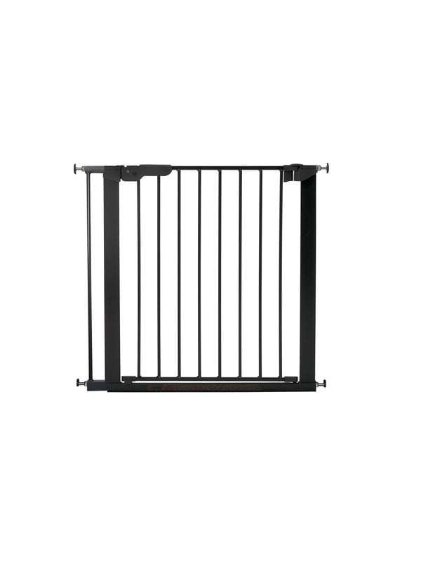 BabyDan Premier Safety Gate with 1 Extension Musta 79.5-86.5 cm