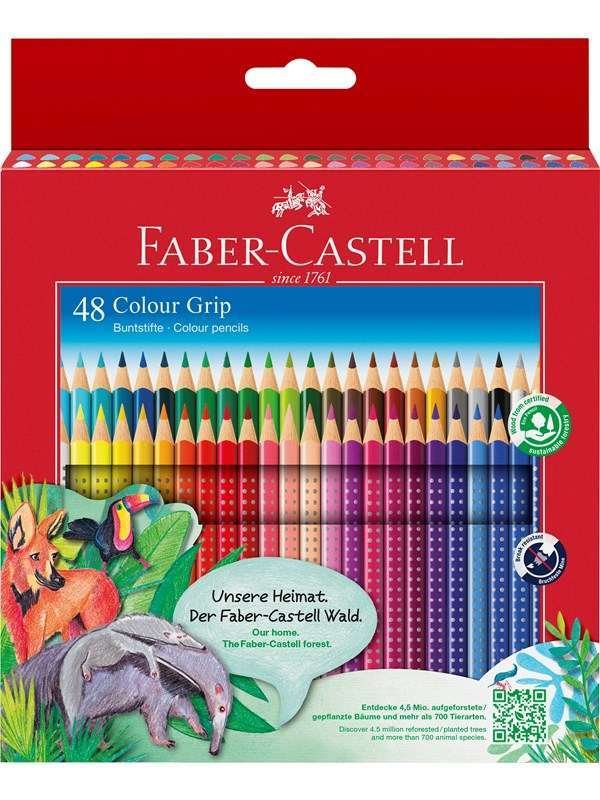 Faber-Castell Väri Pencils - Cardboard Box - 48 pcs.
