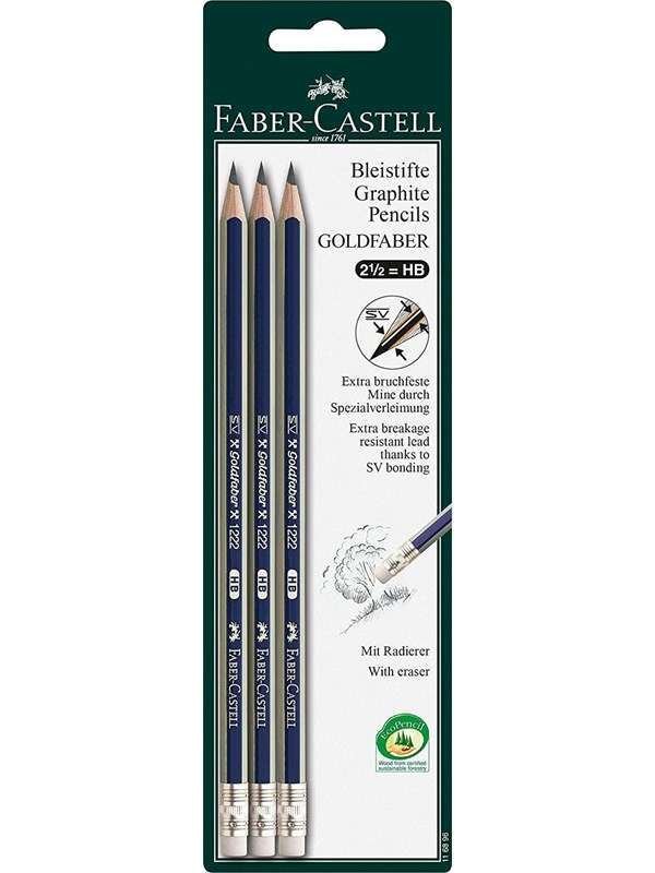 Faber-Castell Goldaber G-kärki pakkaus, 3 kpl