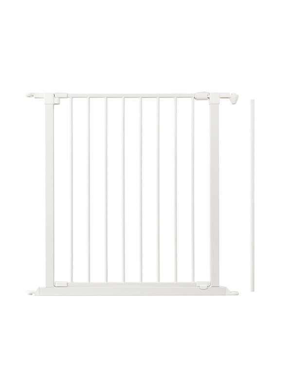 BabyDan Section with Door compatible with Flex and Olaf Safety Gates Valkoinen