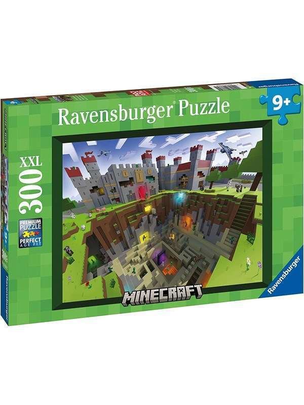 Ravensburger Minecraft Leikkauskuva XXL 300 palaa